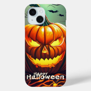 Coque Pour iPhone 15 Citrouilles classiques de l'Arbre tordu des chauve