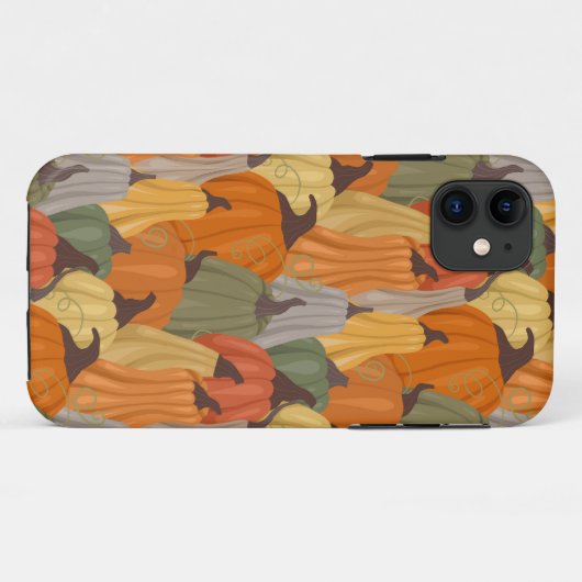 Coques Case-Mate iPhone Citrouilles cosy (Dos (Horizontal))