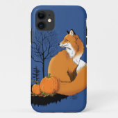 Coques Case-Mate iPhone Citrouilles de la forêt Red Fox (Dos)