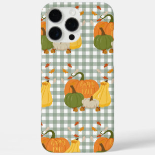 Coques iPhone 16 Pro Max Citrouilles de l'automne heureux