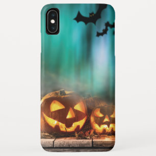 Case-Mate iPhone Case Citrouilles d'Halloween et chauves-souris