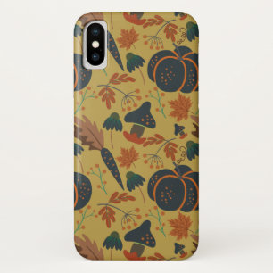 Case-Mate iPhone Case Citrouilles et carottes motif sans soudure