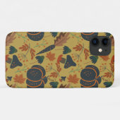 Coques Case-Mate iPhone Citrouilles et carottes motif sans soudure (Dos (Horizontal))