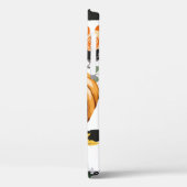Coques Case-Mate iPhone Citrouilles oranges d'automne, fleurs, feuilles, r (Verso / Gauche)