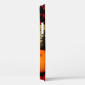 Coques Case-Mate iPhone Citrouilles sculptés d'Halloween avec feuilles d'a (Verso / Droite)