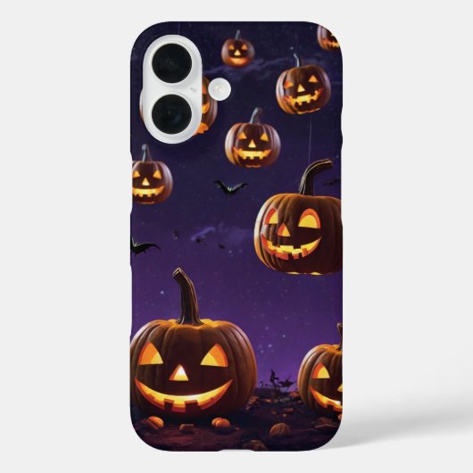 Coques Case-Mate iPhone Citrouilles volants (Verso)