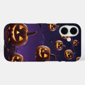 Coques Case-Mate iPhone Citrouilles volants (Verso (horizontal))