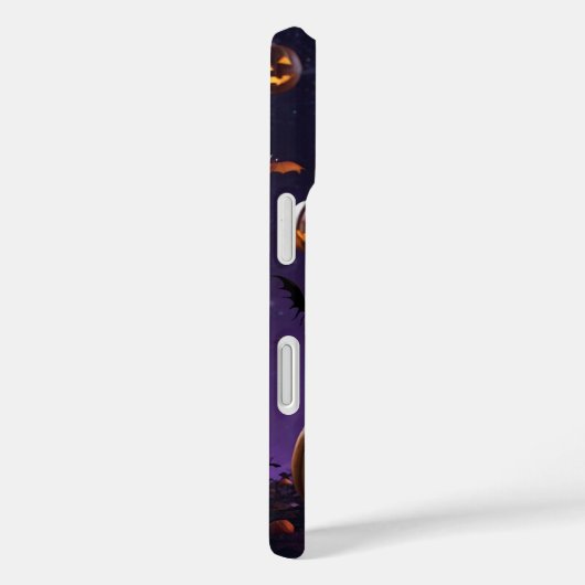 Coques Case-Mate iPhone Citrouilles volants (Verso / Droite)