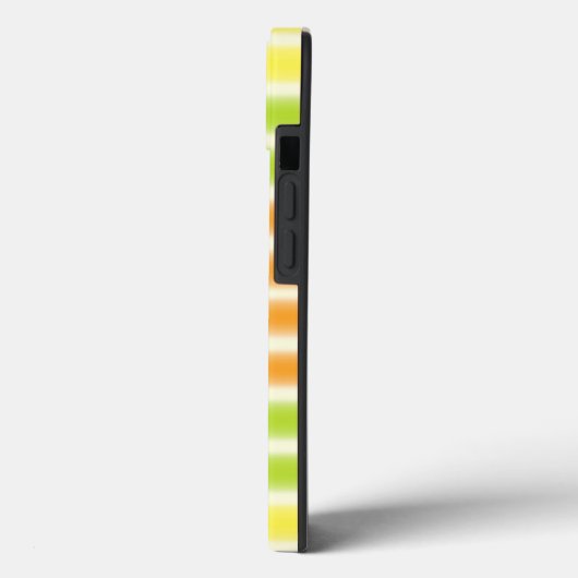 Coques Case-Mate iPhone Citrus Citrus Citron Lime Et Orange Stripes (Verso / Gauche)