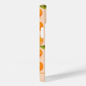 Coques Case-Mate iPhone Citrus Orange personnalisé (Verso / Droite)