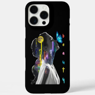 Coques iPhone 16 Pro Max Cityscape Beauté femme, jour femme