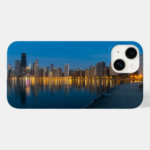 Coque Pour iPhone 14 Cityscape du nord de Chicago