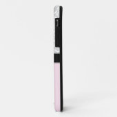 Coques Case-Mate iPhone Clair rose violet monogrammed damask iPhone 5 coqu (Dos/Gauche)