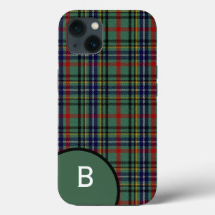 Case-Mate iPhone Case Clan Bisset Plaid Monogrammé
