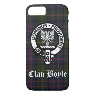 Case-Mate iPhone Case Clan Boyle Crest Badge & Tartan