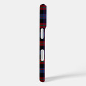 Coques Case-Mate iPhone Clan Brown Tartan Royal Bleu et rouge Plaid (Verso / Droite)