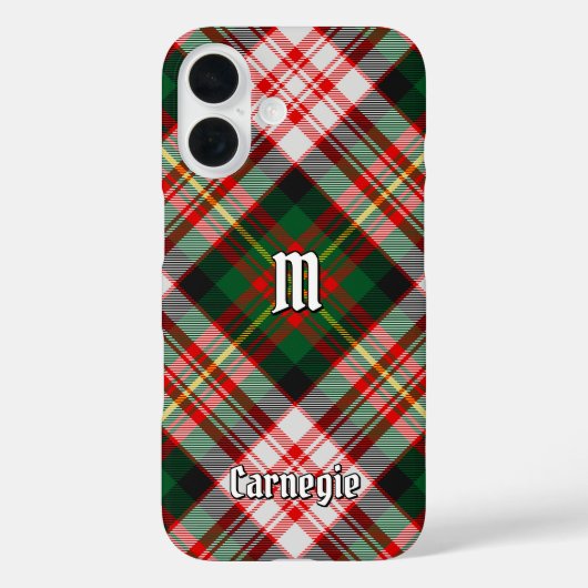 Coques Case-Mate iPhone Clan Carnegie robe Tartan (Verso)