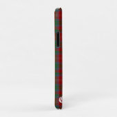 Coques Case-Mate iPhone Clan Chisholm Crest Badge & Tartan (Dos/Droite)