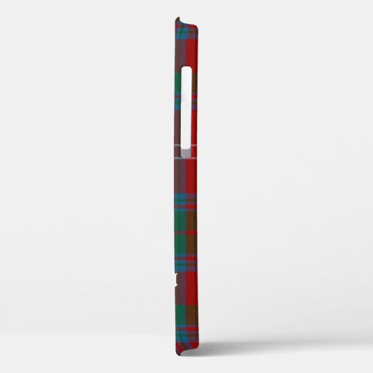 Coques Case-Mate iPhone Clan Chisholm Tartan & Crest Badge (Verso / Gauche)