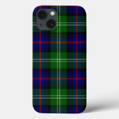 Coques Case-Mate iPhone Clan écossais bleu et vert Sutherland Tartan (Verso)