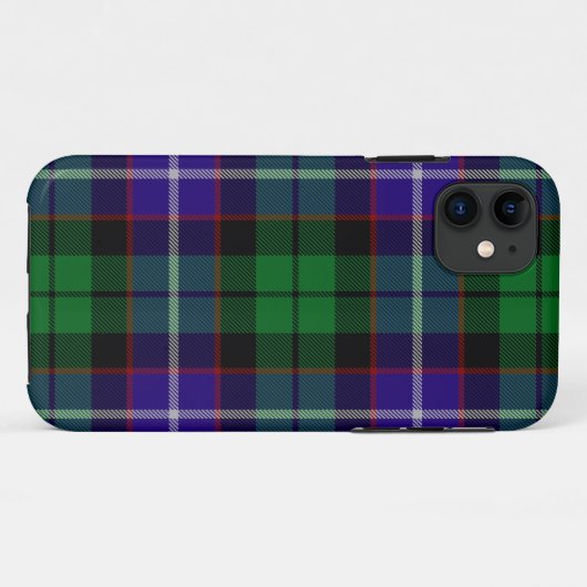 Coques Case-Mate iPhone Clan écossais Mitchell Tartan Plaid (Dos (Horizontal))