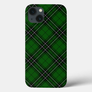 iPhone 13 Case Clan écossais vert et noir MacLean Tartan