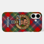 Coques Case-Mate iPhone Clan Forrester Crest sur Tartan (Verso (horizontal))