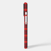 Coques Case-Mate iPhone Clan Fraser de Lovat Tartan Red et Navy Plaid (Verso / Gauche)