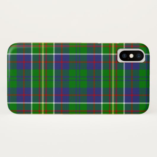 Coques Case-Mate iPhone Clan Hunter écossais Tartan Plaid (Dos (Horizontal))