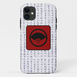 Etui iPhone Case-Mate Clan japonais Kamon Kanji Script fan