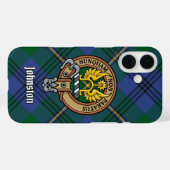 Coques Case-Mate iPhone Clan Johnston Crest (Verso (horizontal))
