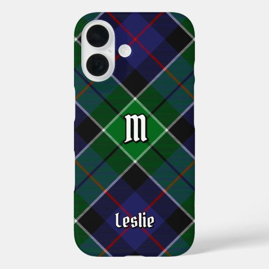 Coques Case-Mate iPhone Clan Leslie Chasse Tartan (Verso)