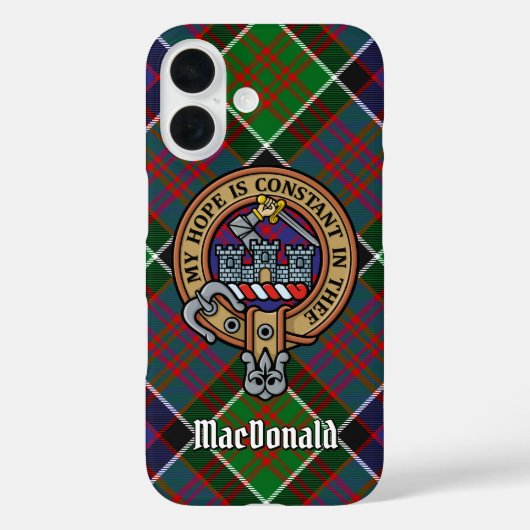 Coques Case-Mate iPhone Clan MacDonald de Clanranald Crest (Verso)