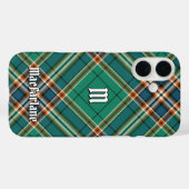 Coques Case-Mate iPhone Clan MacFarlane Tartan de chasse antique (Verso (horizontal))