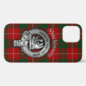 Coques Case-Mate iPhone Clan MacKinnon Crest & Tartan (Verso (horizontal))