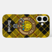 Coques Case-Mate iPhone Clan MacLeod de Lewis Crest (Verso (horizontal))