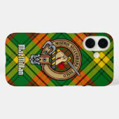 Coques Case-Mate iPhone Clan MacMillan Crest sur Tartan (Verso (horizontal))