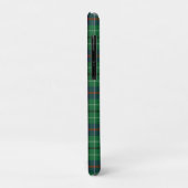 Coques Case-Mate iPhone Clan Plaid Duncan Tartan Monogramme personnalisé (Dos/Gauche)