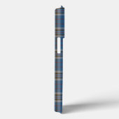 Coques Case-Mate iPhone Clan Plaid Thompson gris bleu Check Tartan (Verso / Droite)