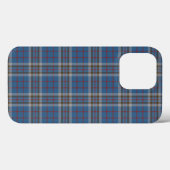 Coques Case-Mate iPhone Clan Plaid Thompson gris bleu Check Tartan (Verso (horizontal))