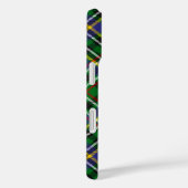 Coques Case-Mate iPhone Clan Scott Crest sur Green Tartan (Verso / Droite)