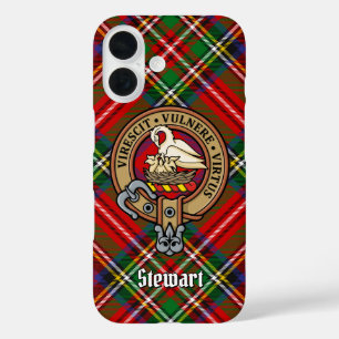 Coques iPhone 16 Clan Stewart Crest