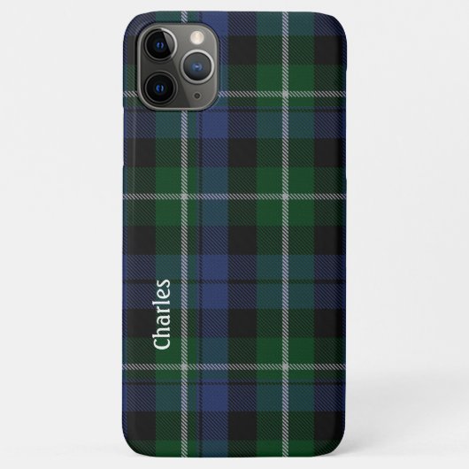 Coques Case-Mate iPhone Clan Tartan traditionnel Campbell (Dos)