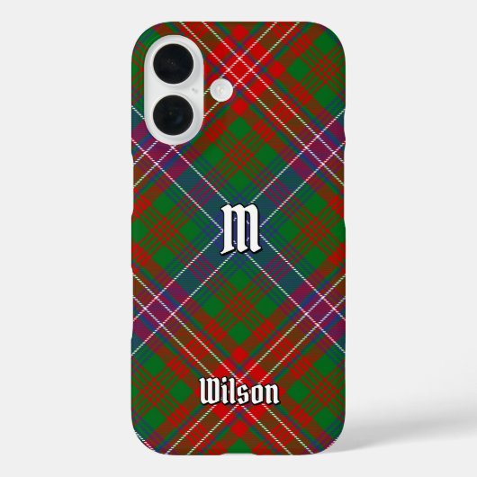 Coques Case-Mate iPhone Clan Wilson Modern Tartan (Verso)