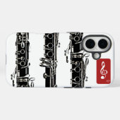 Coques Case-Mate iPhone Clarinet (Verso (horizontal))