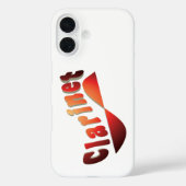 Coques Case-Mate iPhone Clarinet ondulé (Verso)