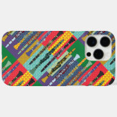 Coques Case-Mate iPhone Clarinets à motifs (Verso (horizontal))