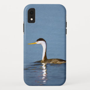 Case-Mate iPhone Case Clark's Grebe Painting - Art original pour les ois