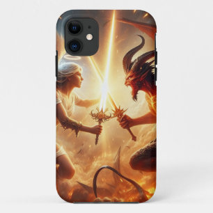 Case-Mate iPhone Case Clash céleste : Rouge et or