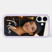 Coques Case-Mate iPhone CLASS OF 2026  |  LAVNDR EDGE phone case with name (Verso (horizontal))